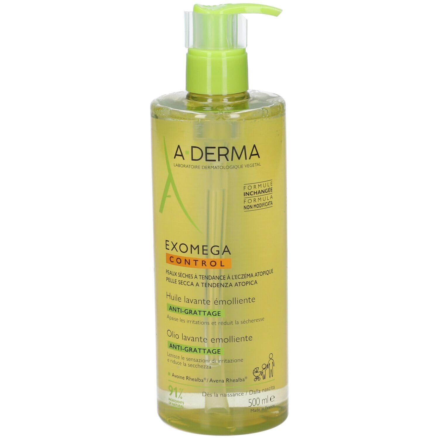  A-DERMA Exomega Control Anti-Schiuma Per il Bagno (500ml) per Cuticolari
| A-DERMA Exomega Control Anti-Schiuma Per il 